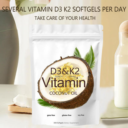 Suplemento qiuumey vitamina d3 k2 mk-7 sin soya ni gluten