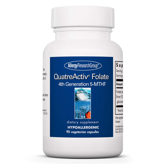 Suplemento QuatreActiv Folato cápsulas vegetarianas 90 unidades