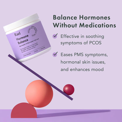 Suplemento Rael con 40:1 Myo y D-Chiro Inositol para mujeres
