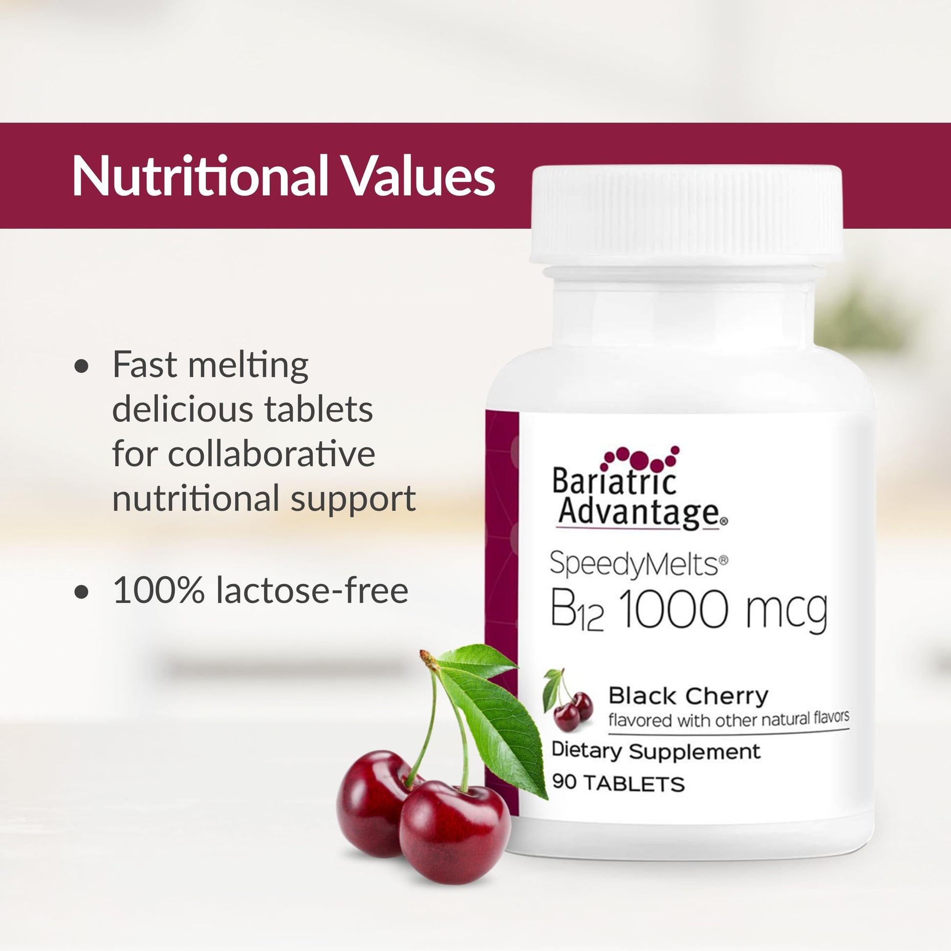 Suplemento rápido vitamina b12 con ácido fólico