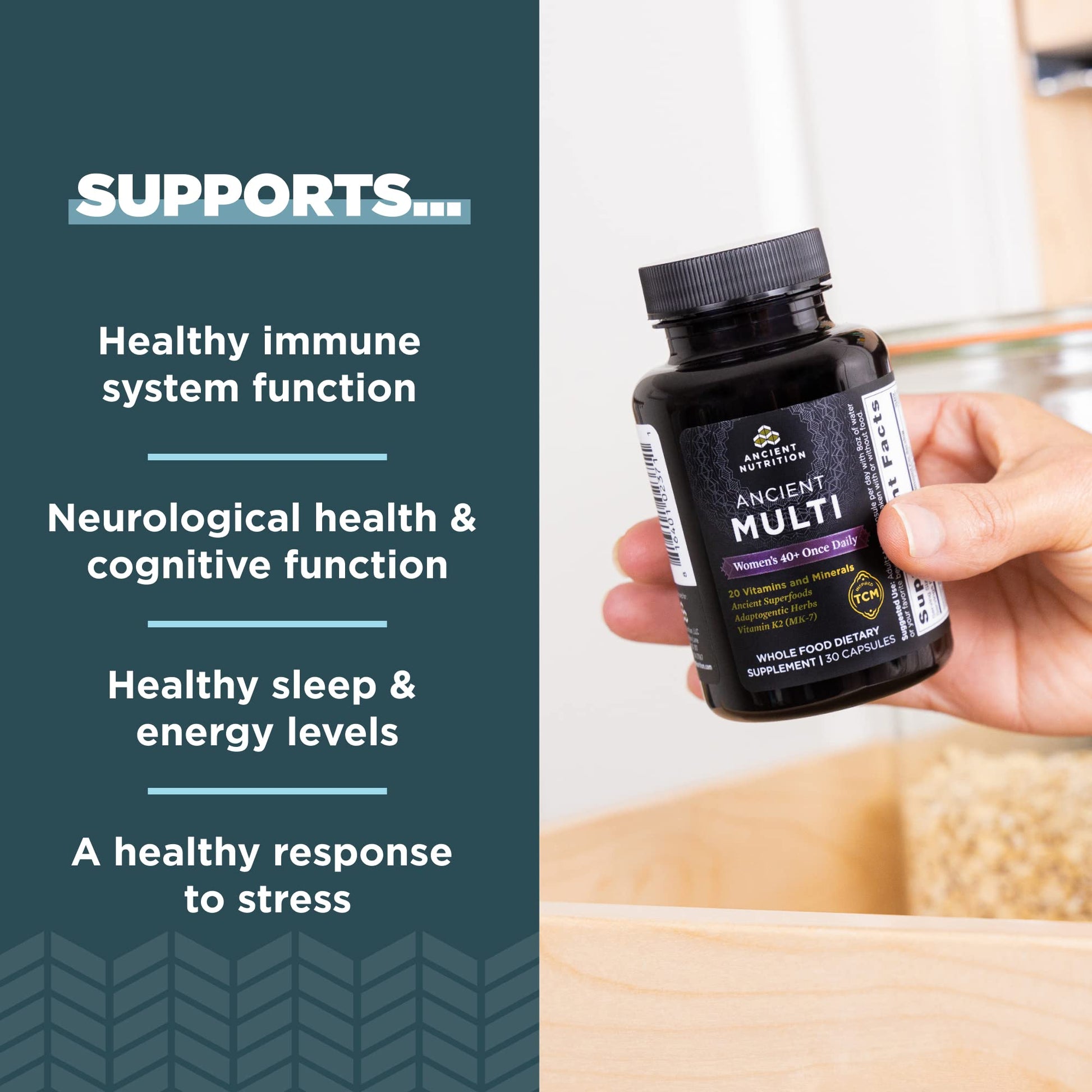 Suplemento para salud ósea y energía de Ancient Nutrition