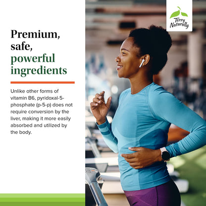 Suplemento sin alérgenos vitamina B Terry Naturally para salud
