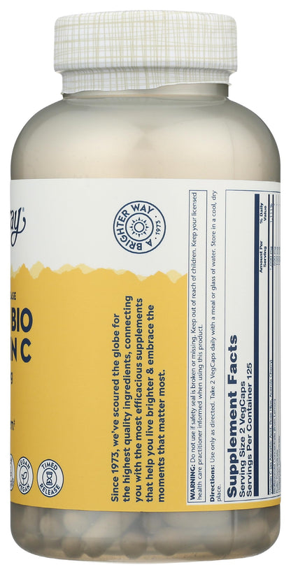 Suplemento Solaray Super Bio C protección acidez cuerpo