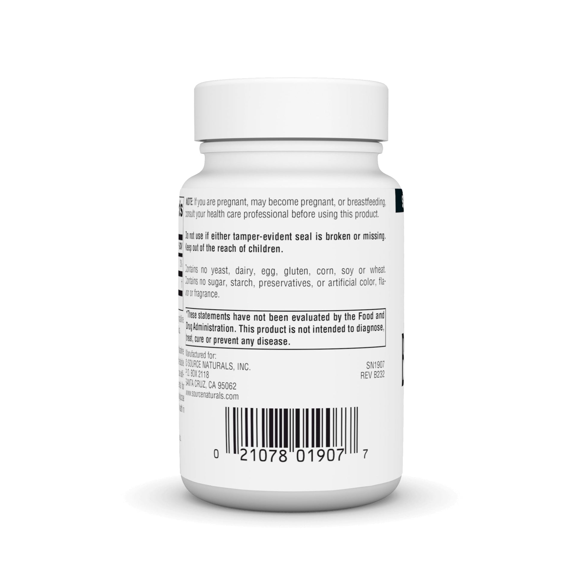 Suplemento Source Naturals benfotiamina saludable metabolismo glucosa