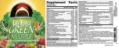 Suplemento Source Naturals con superalimentos
