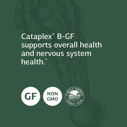 Suplemento Standard Process Cataplex B GF paquete frontal