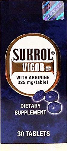 suplemento sukrol vigor hombres vitamina e frasco frontal