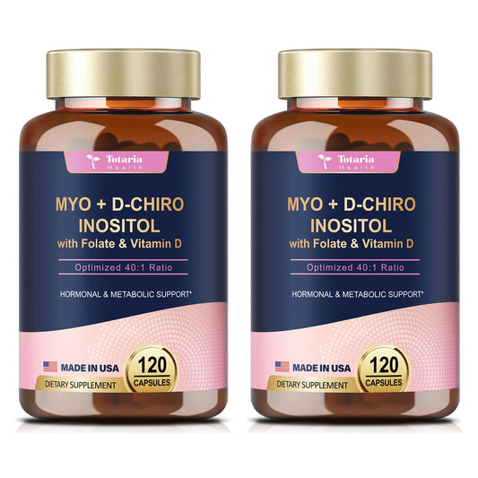 Suplemento Totaria inositol para mujeres con vitaminas y folato