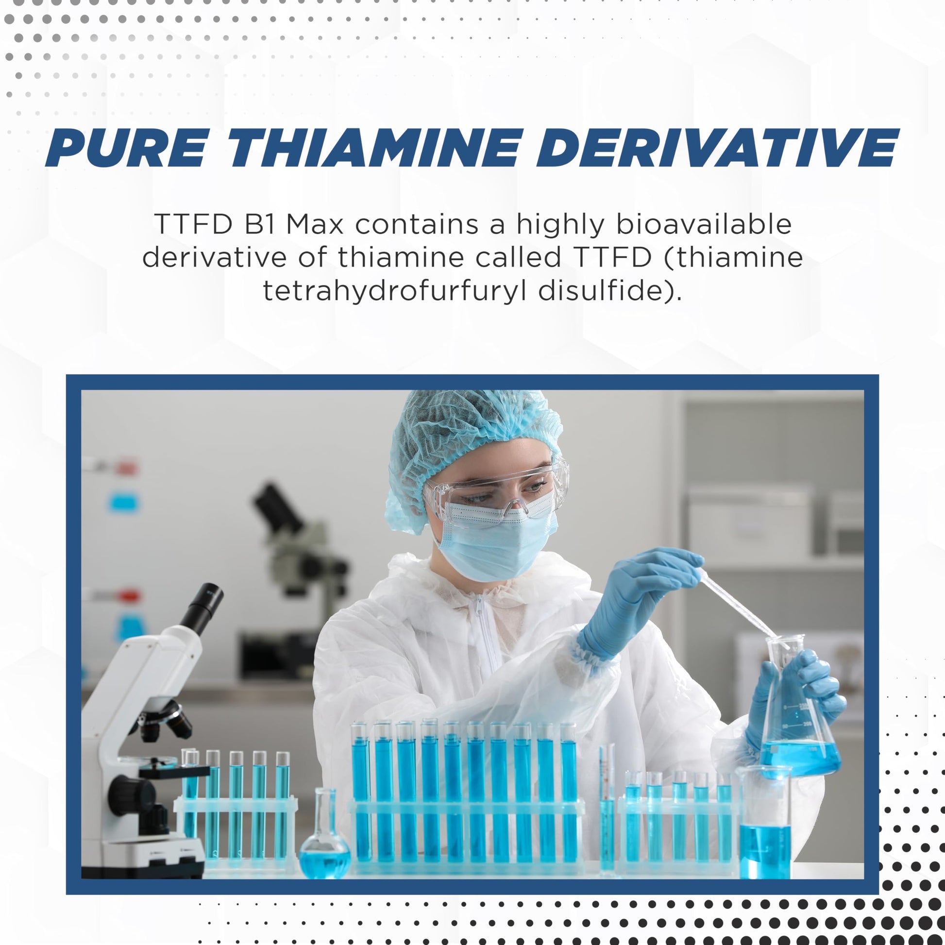 Suplemento TTFD B1 alta potencia MaxLife Naturals