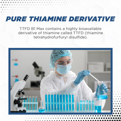 Suplemento TTFD B1 alta potencia MaxLife Naturals