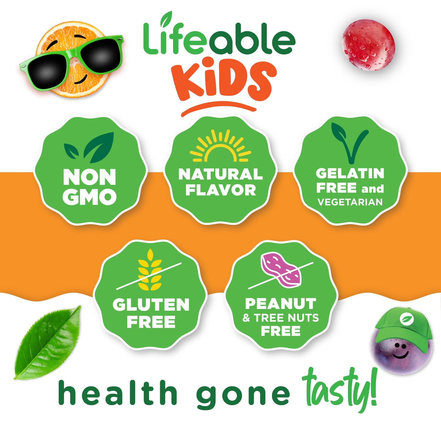 Suplemento para uñas piel y cabello Lifeable gominolas para niños