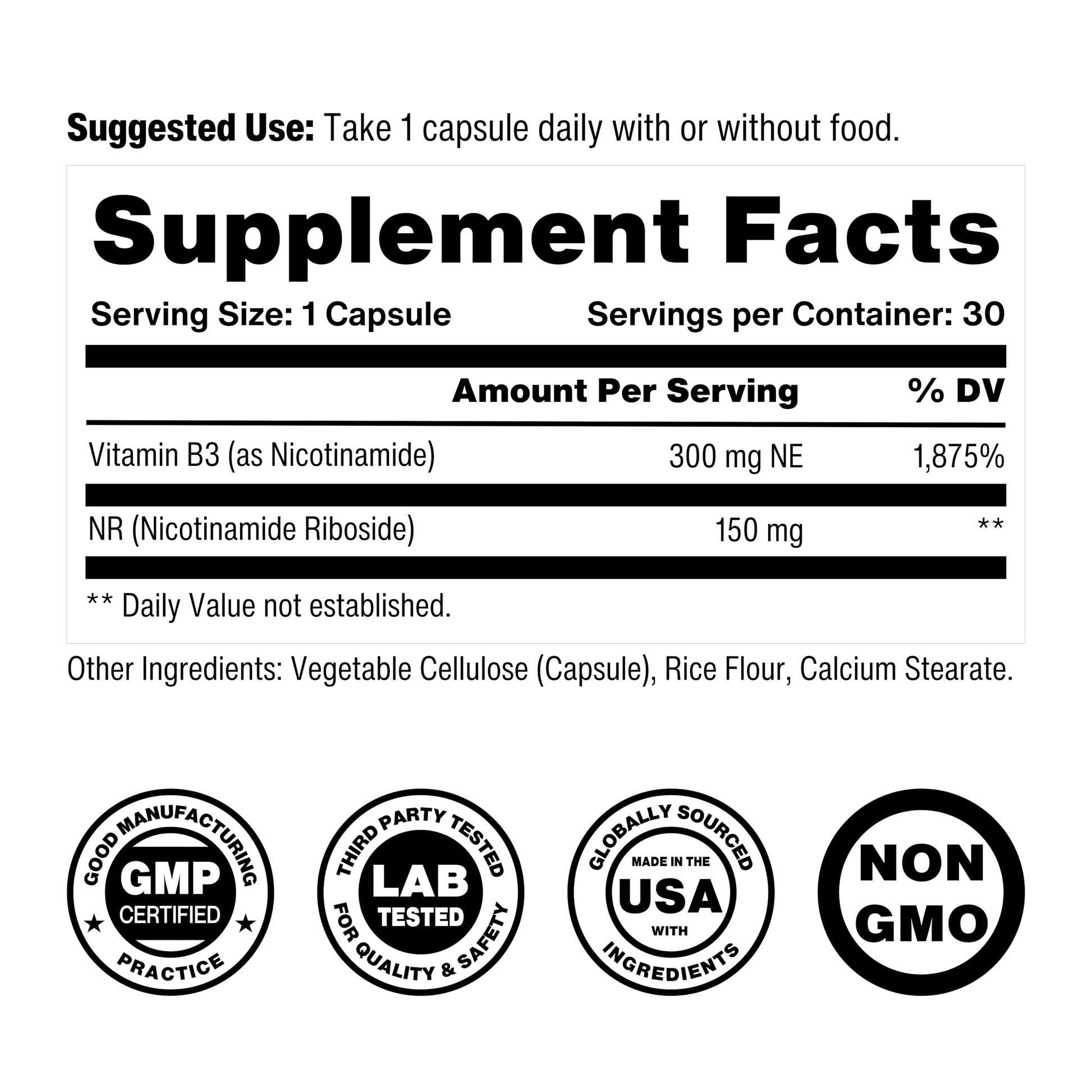 Suplemento vegano Celly NAD Booster sin GMO