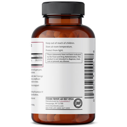 Suplemento vegano B12 con sabor cereza.