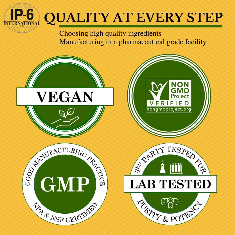 Suplemento vegano IP6 Gold con certificación sin OGM
