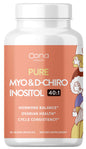 Suplemento vegano Mio-Inositol D-Chiro Inositol 40:1 para mujeres 90 cápsulas