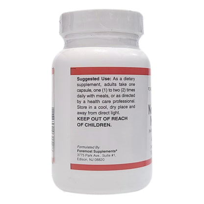 Suplemento vegano niacina sin flush Holistic Health 400mg