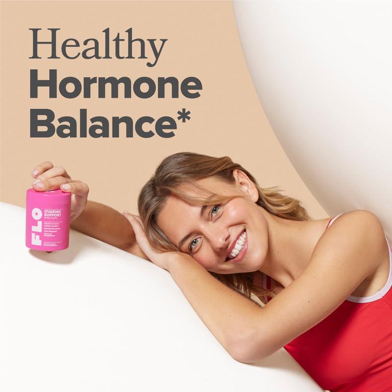 Suplemento vegano O Positiv FLO para salud reproductiva femenina