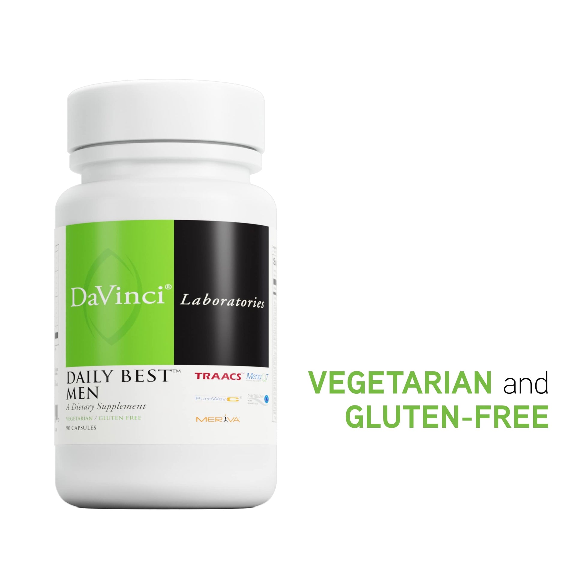 Suplemento vegetariano y sin gluten para hombres - DaVinci