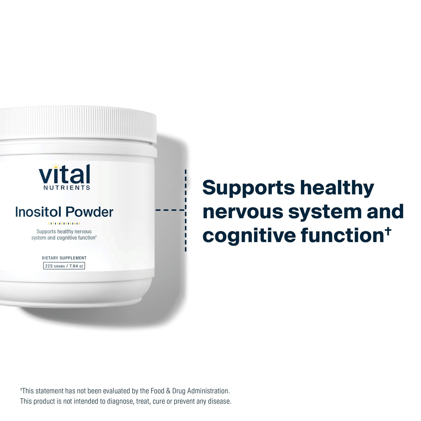 Suplemento Vital Nutrients inositol polvo para función ovárica