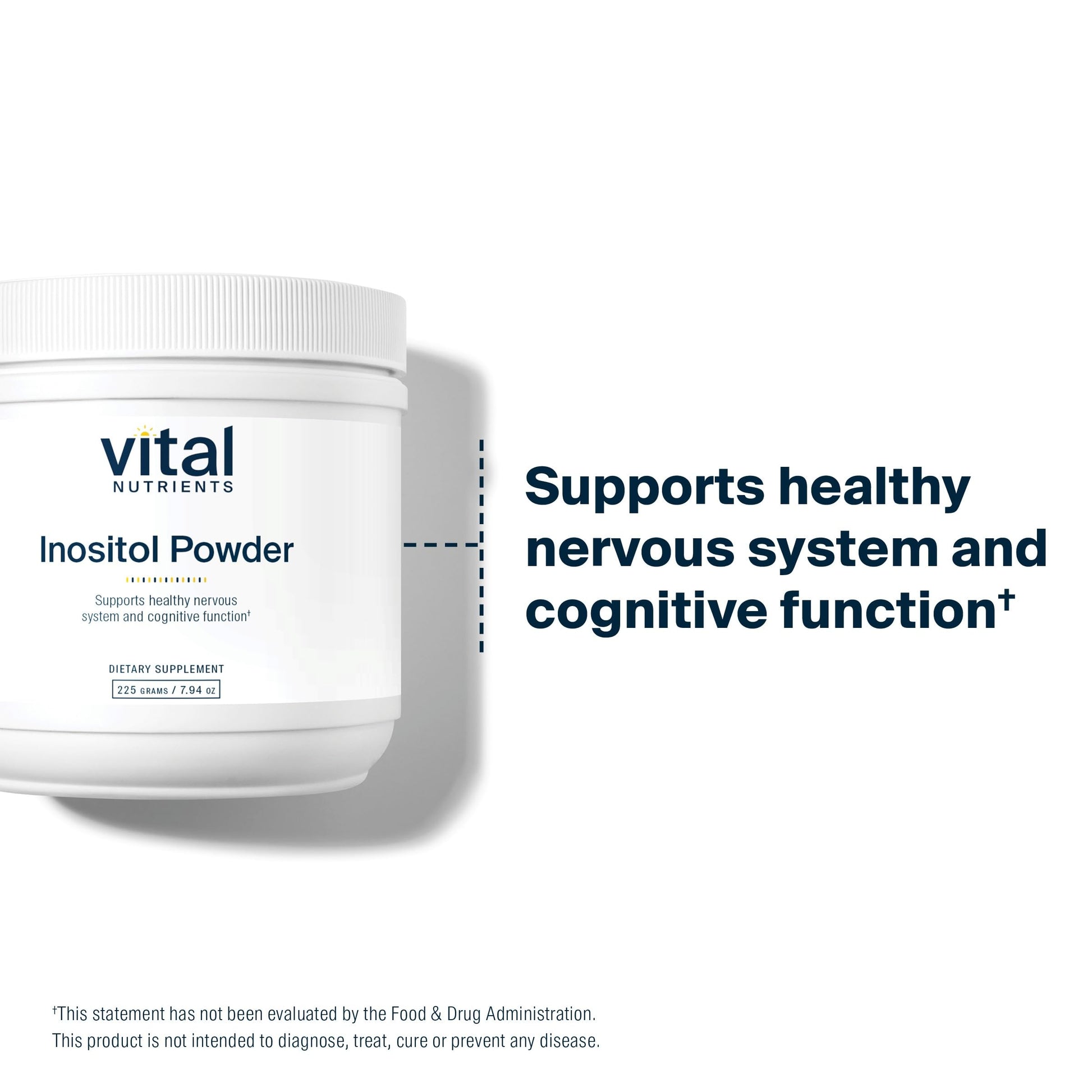 Suplemento Vital Nutrients inositol polvo para función ovárica