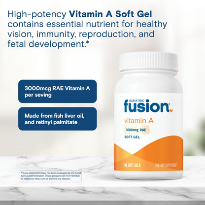 Suplemento vitamina a alto contenido para pacientes con bypass gástrico