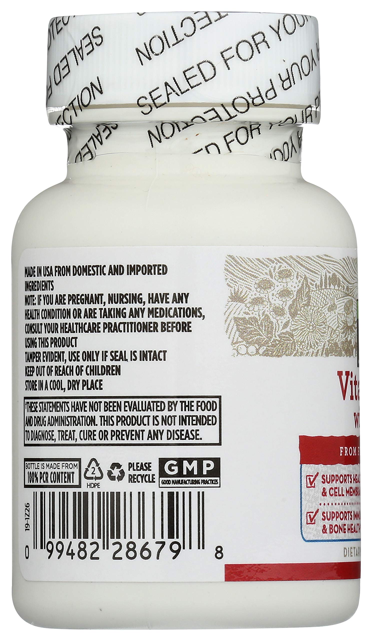Suplemento Vitamina A-D3 con aceite de hígado de pescado 100 ct