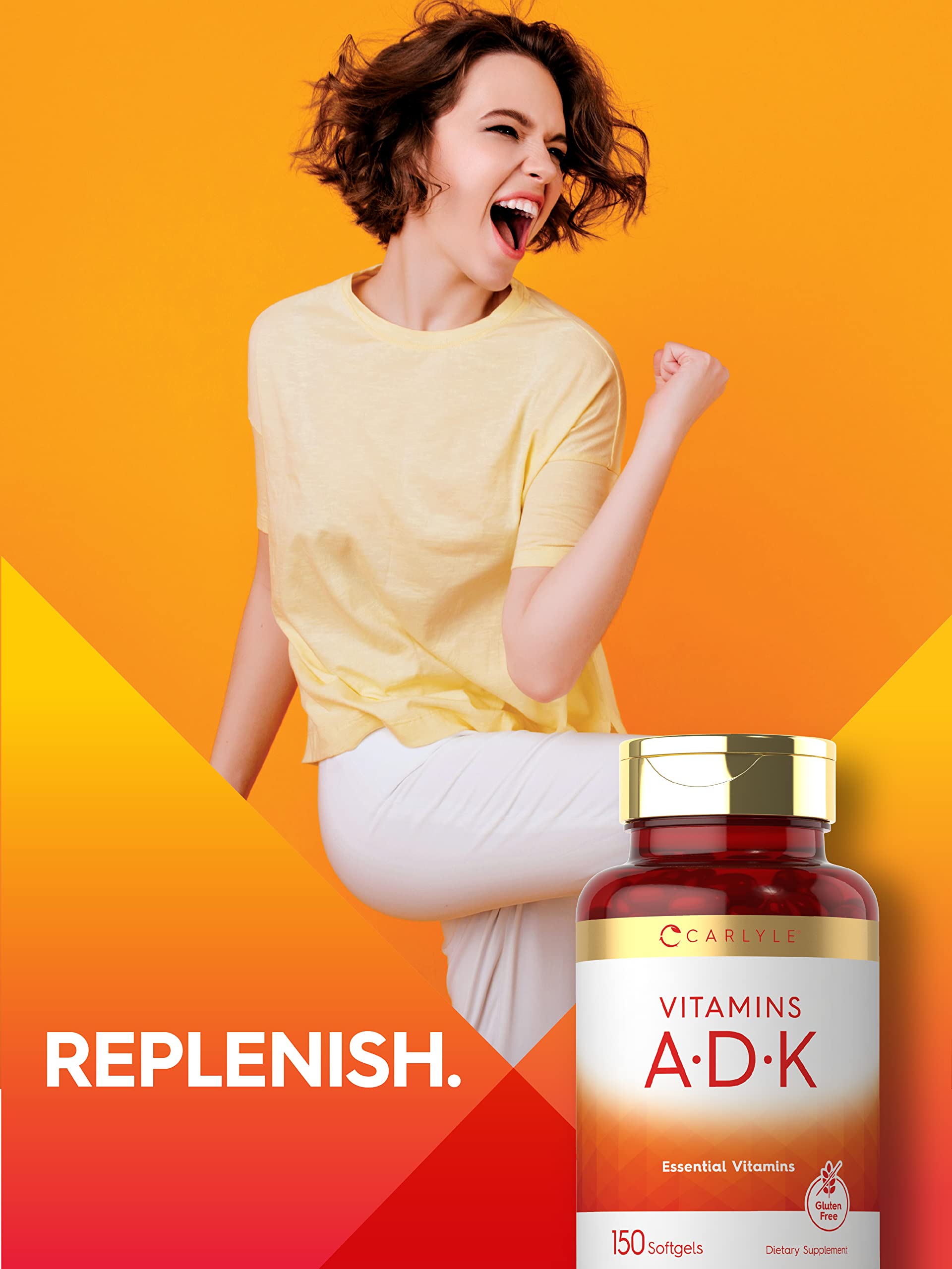 Suplemento Carlyle Vitamina ADK para reponer nutrientes
