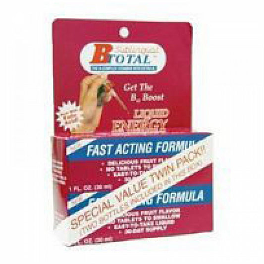 Suplemento vitamina b-12 b-total nsi botella roja