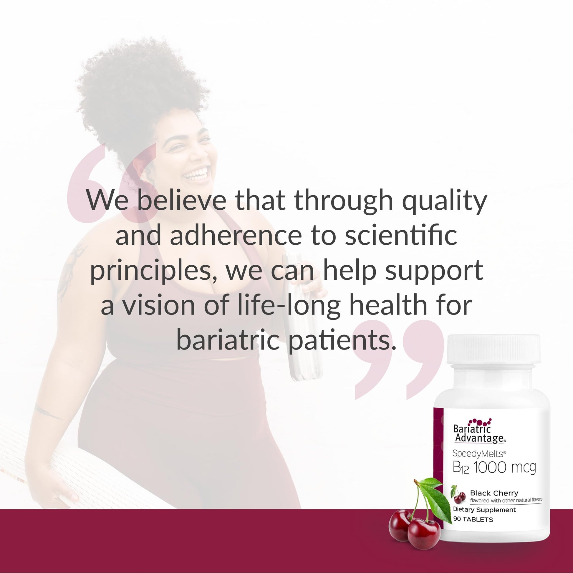 Suplemento vitamina b12 y folato bariatric advantage