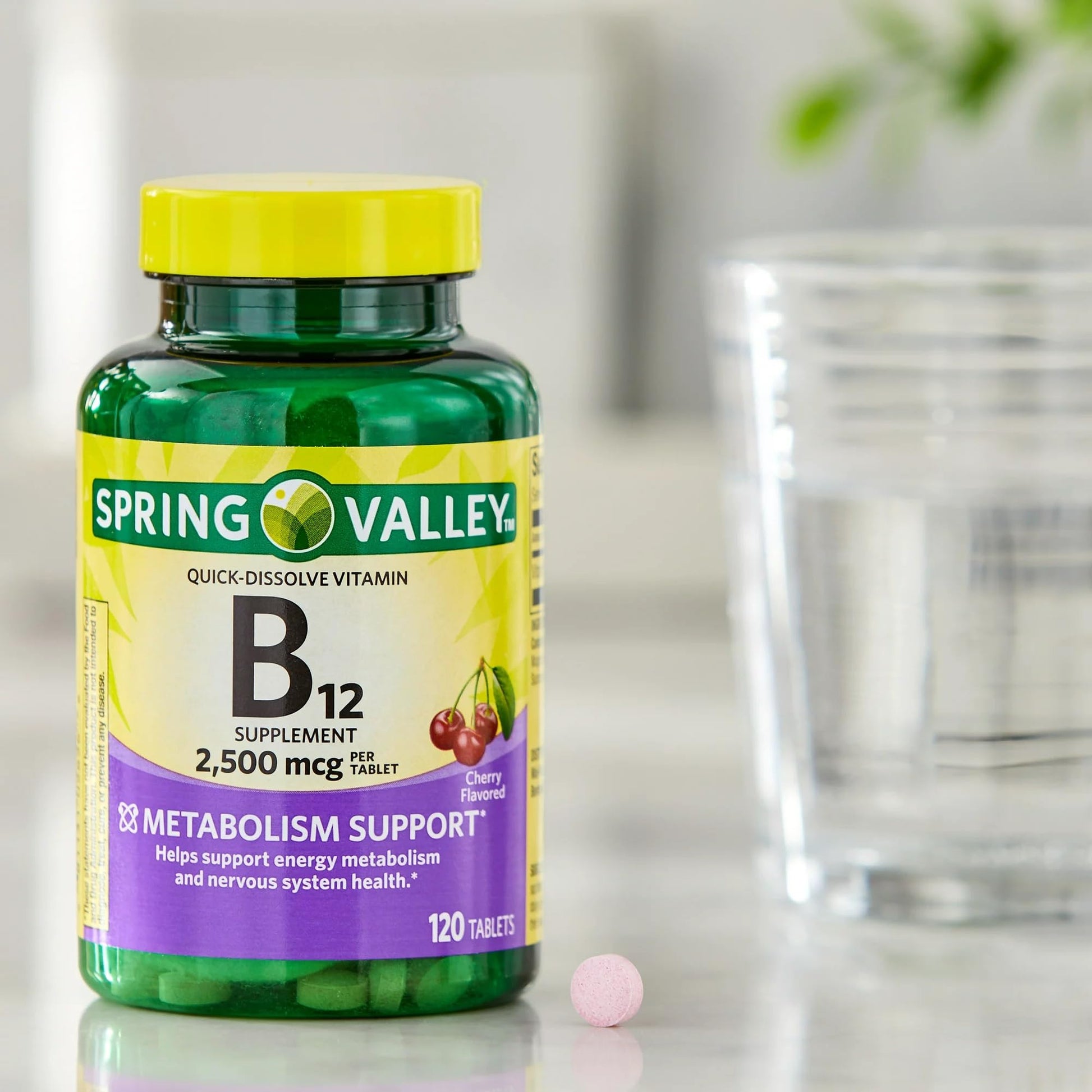 Suplemento vitamina B12 Hayvi sabor cereza con contenedor