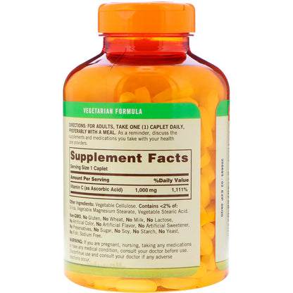 Suplemento vitamina c 1000 mg Sundown para sistema inmune
