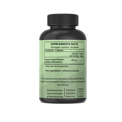 Suplemento natural de vitamina c 60 cápsulas Heroot