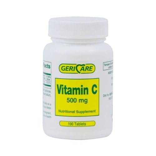 Suplemento vitamina c ácido ascórbico 500mg mckesson geri-care