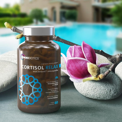 Suplemento de Vitamina C y adaptógenos OmniBiotics para bienestar