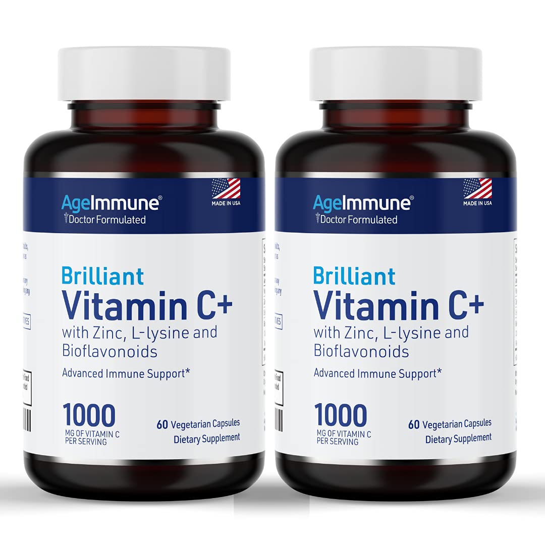 Suplemento vitamina c AgeImmune en cápsulas blíster