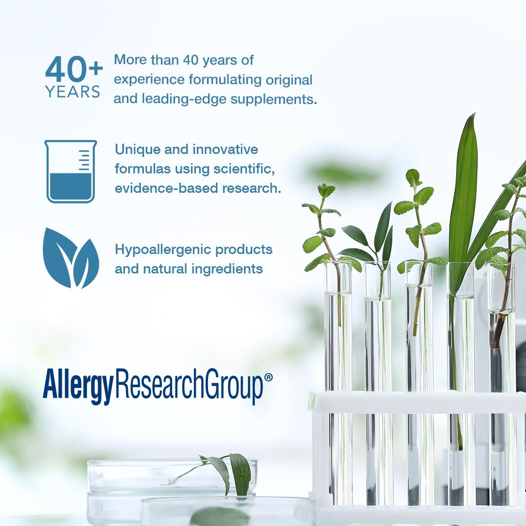 Suplemento vitamina c Allergy Research Group para detox