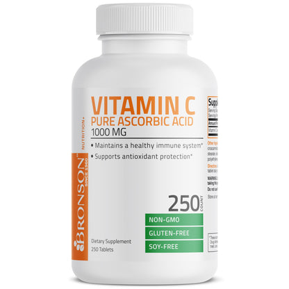 Suplemento vitamina c Bronson 250 tabletas