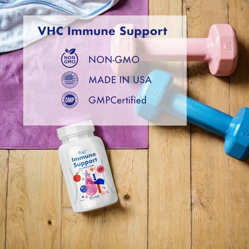 Suplemento con vitamina C y complejo herbal para inmunidad