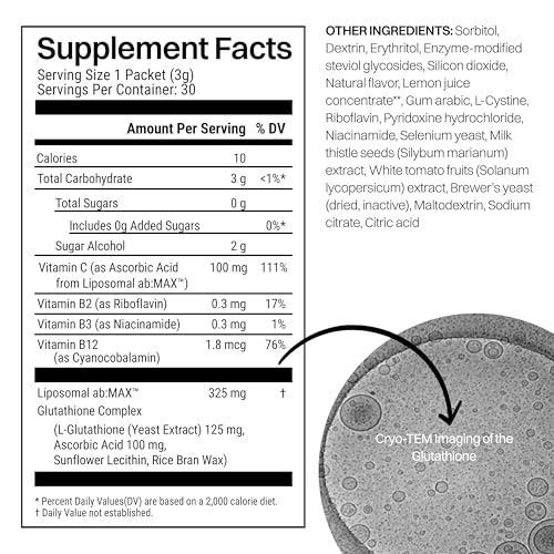 Suplemento de vitamina C liposomal para salud inmunológica