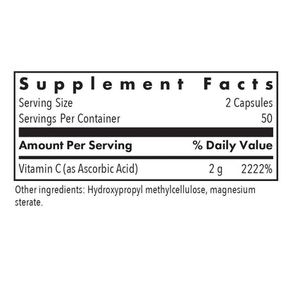 Suplemento vitamina c pure allergy research group alta potencia