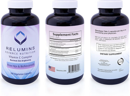 Suplemento vitamina C Relumins caja principal