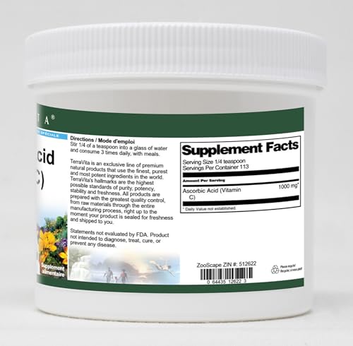 Suplemento vitamina C Terravita polvo paquete 2