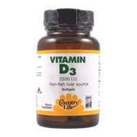 Suplemento Vitamina D3 2500 UI para salud ósea