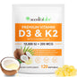 frontal envase suplemento vitamina d3 k2 flasture