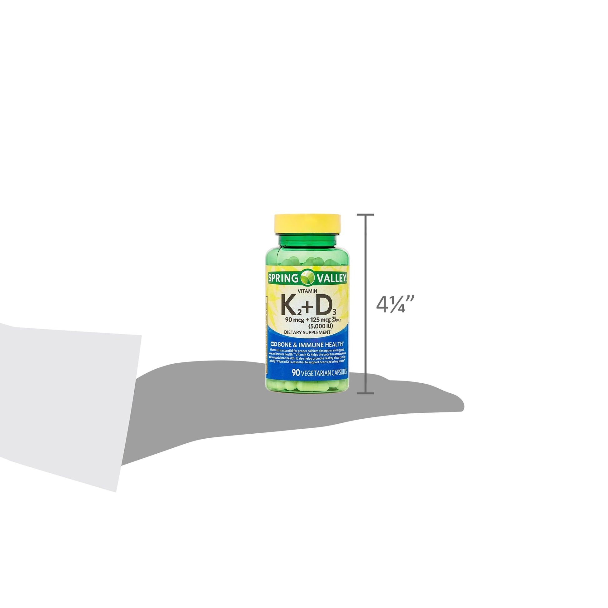 Suplemento vitamina D3 K2 de Hayvi con envase portátil