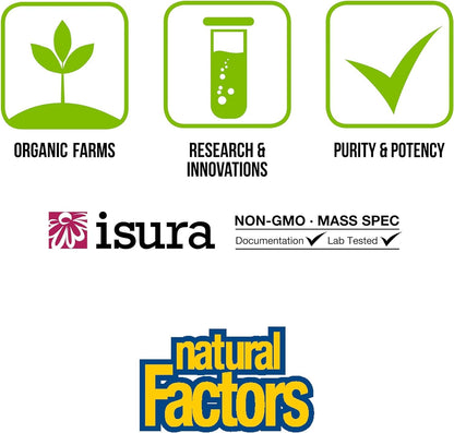 Suplemento vitamina d3 natural factors pureza y potencia