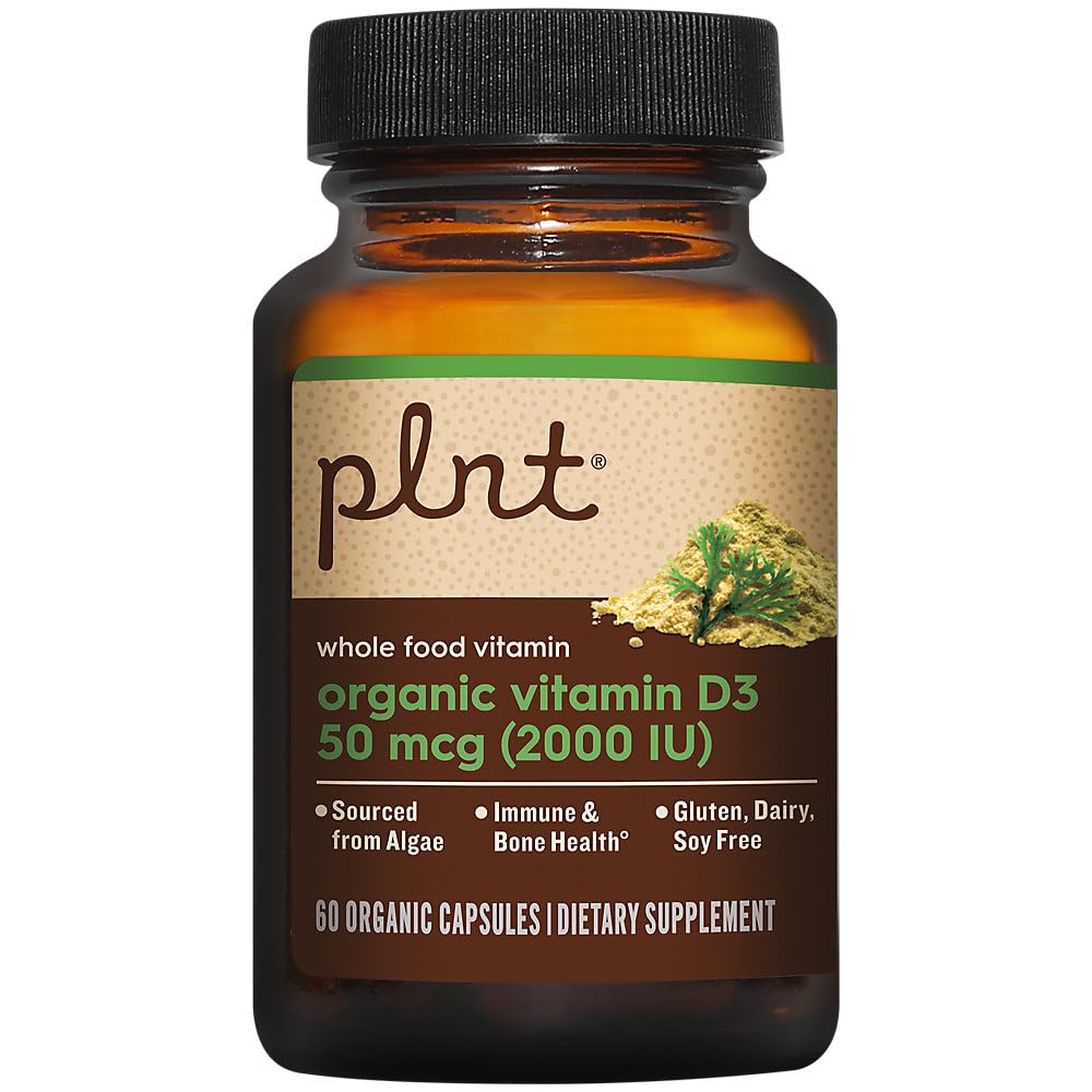 Suplemento vitamina d3 orgánico 2000 ui plntA