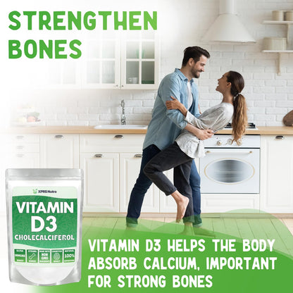 suplemento vitamina d3 polvo sin sabor para huesos