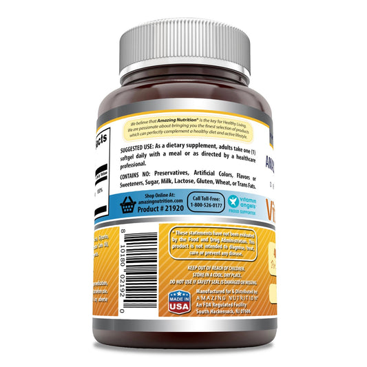 Suplemento vitamina d3 sin gluten no omg