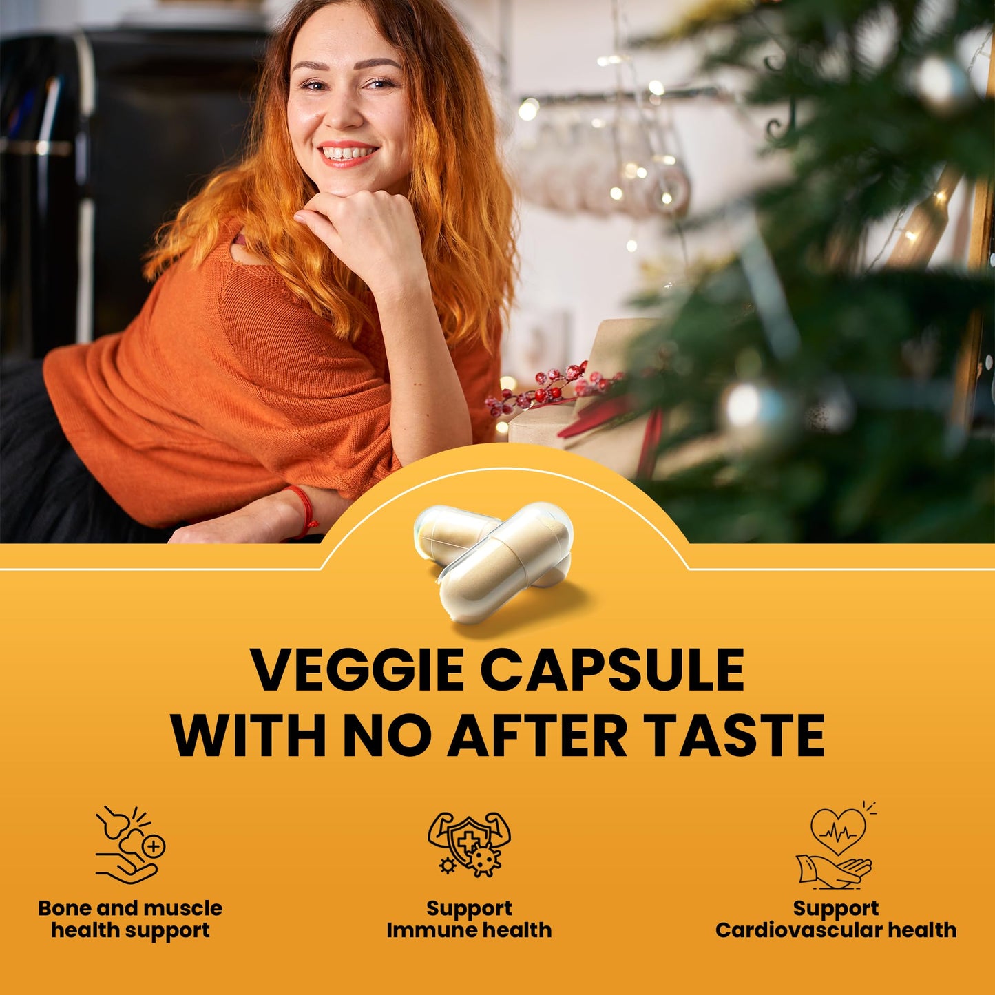 Suplemento de vitamina D3 vegana OPTIVIDA 4000 UI